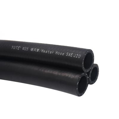 China Black EPDM Rubber Ozone SAE 20 Resistant 3/4 Inch 50 Foot Straight Radiator Hose for sale