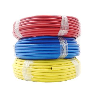 China Synthetic Rubber R404 r502 r134a Aging Resistant 600/3000psi Refrigerant Charging Hose for sale