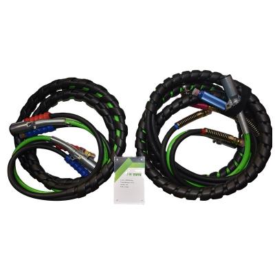 China Tension Strength™; ‰ ¥ 1600N 15FT ABS Air Power Line Air Brake Hose Assembly For Semi Trailer Brake System for sale