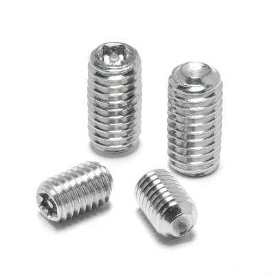 China Socket wholesale customize hex socket set screw flat point din913 stainless steel headless set screw for sale