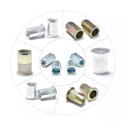 China Heavy Industry Best Manufacturer Price All Type Blind Rivet Nut Carbon Stainless Steel M6 M10 M16 Rivet Nuts for sale