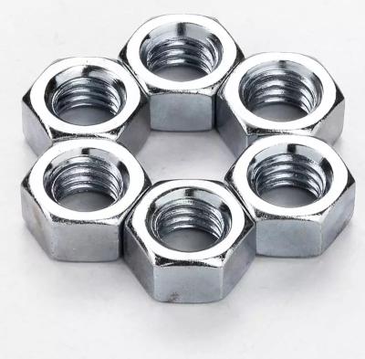 China Wholesale Heavy Industry Factory Customize Heavy Industry Hex Nuts - And - Bolts High Quality All Type Nuts Galvanized Hex Nut for sale