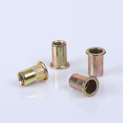 China Wholesale M3-M16 stainless steel head M3-M16 aluminum rivet nuts heavy industry manufacturer flat blind rivet nut for sale