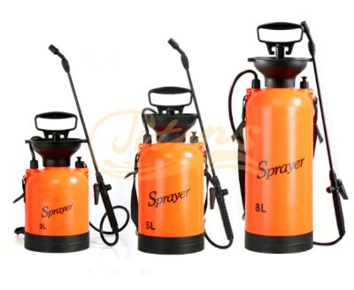 China Garden 3L 5L 8L Garden Hand Sprayer Air Pressure Hand Sprayer Manual Pump Pressure Disinfection Sprayer Backpack Pressure Sprayer for sale