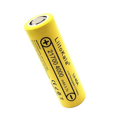 China Plays 21700 4000mah rechargeable battery 3.6V high power batteries for high power devices for sale