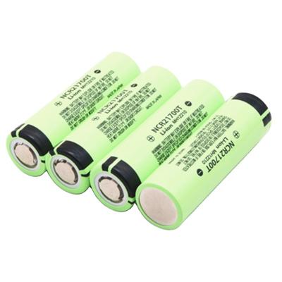 China Original New 21700 NCR21700T high-drain lithium battery 4800mAh 3.7V 40A rechargeable battery high-drain Li-ion battery from toys for sale