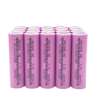 China Toys 18650 Rechargeable Batteries Li Ion Lithium Ion Batteries 3400mAh INR18650 3.7V 18650 20A Large Current 18650VTC7 for sale