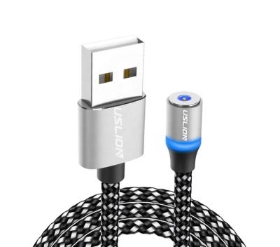 China Wholesale Free Shipping Uutek Fast Charging Speed ​​3 In 1 Connectors Usb Magnetic Cable Charging Cable For Smartphone Uc001 for sale