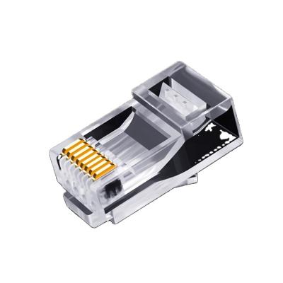 China audio & 10PC RJ45 Video Network Cat6 CAT6e Modular Connector Unshielded Utp Modular Rj45 Jack for sale