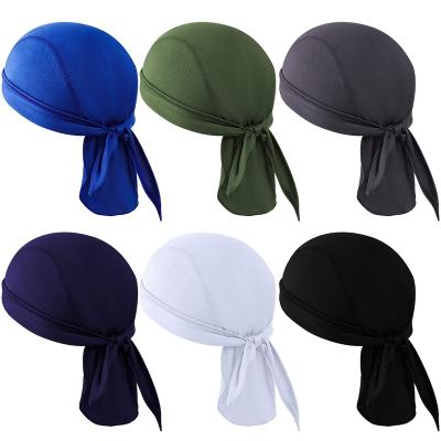 China COMMON Wholesale Portable Foldable Sweat Absorbent Breathable Quick Dry Cap Sports Outdoor Cap for sale