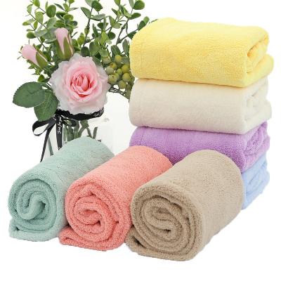 China Compressed Towel Coral Pile Microfiber Thick Bath Hat Towel For Home Bath Towels 100% Cotton for sale