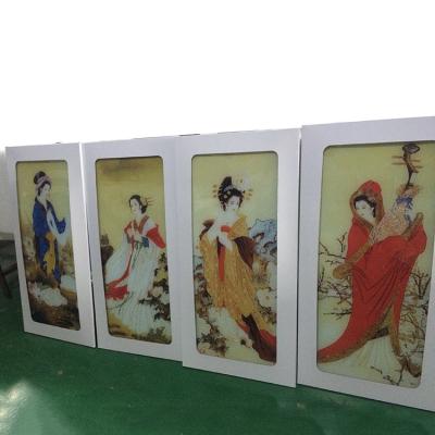 China Best Selling Modern Beauty Picture Chinese Style Oil Paintings Cheap Acrylic Paintings For Sale for sale