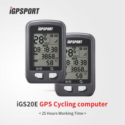 China iGPSPORT Bicycle computer manual speedmeter manual bike 46*71*22mm professional sport gps iGS20E for sale