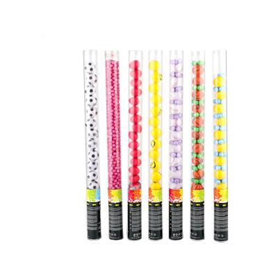 China Plastic Best Selling Goods Using Clear Tube Snaps PU Ball Confetti Cannon for sale