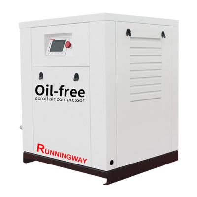 China Runningway Rw5-8 Quiet Oil Free Small Oilless Air Compressor for sale