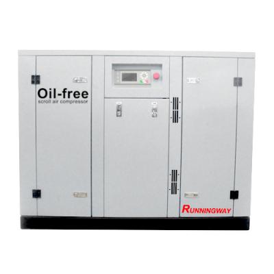 China Runningway Oil Free Scroll Oil Free Air Compressor For Beverage Rw38-8 for sale