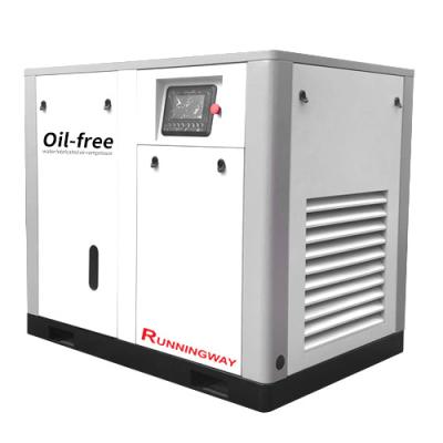 China Runningway Oil Free Oil Free Water Lubricated Screw Air Compressor RD18 for sale