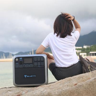 China Bluetti AC200P Home Outdoor Uses 2000W High Power Portable Solar Power Station Generator for sale