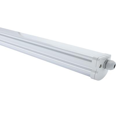 China Batten de LED multiuso para depósito triplo, tiras de iluminação linear de LED sem oscilação à venda