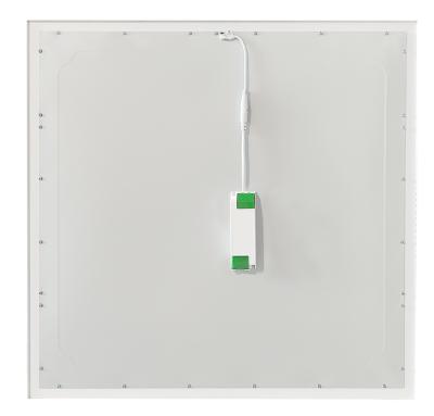 中国 White Housing Ceiling Led Panel Light 620x620x9mm For Classroom 販売のため