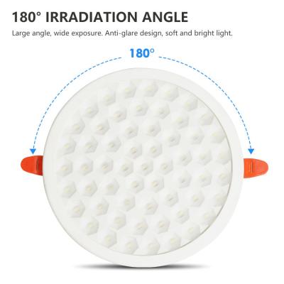 China Iluminação de teto Lâmpada de painel fino 9w 18w 24w 36w Embedded Mounted SMD Led Panel Light à venda