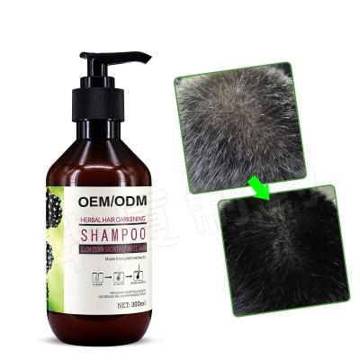 Cina Anti trattamento nero medico dei capelli di Grey Hair Shampoo For White dalla radice 300ml in vendita