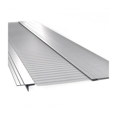 China Decoration Factory Supply Discount Price Silver Rainwater Guards Anodizing Aluminum Profiles for sale