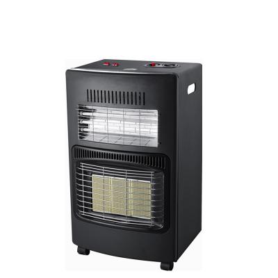 China Portable LPG Gas Hotel Heater Black Color Cabinet Indoor Natural Gas Heater for sale