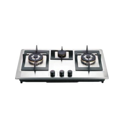 China Hotel CE Certification Gas Stove , Outdoor Material Stainless Steel Gas Hob for sale