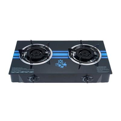 China Low price easily cleaned cooktops gas stove with iron burner cover for sale