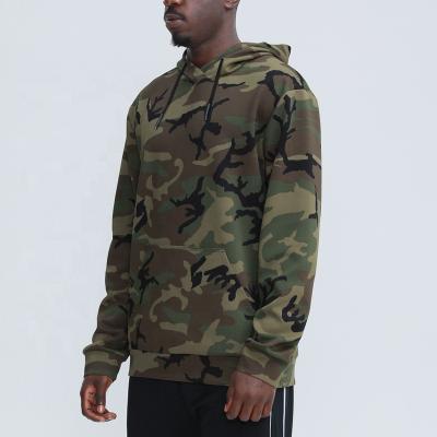 China Custom Viable Viable Logo Jogging Manufacturers Sports Clothing Men's Workout Clothes Pocket Pull Over Camouflage Hoodies for sale