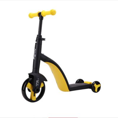 China Handlebar Height Adjustable Nadle Kids Scooter Tricycle Kids 3 In 1 Balance Bike Ride On Toys Kids Bike for sale