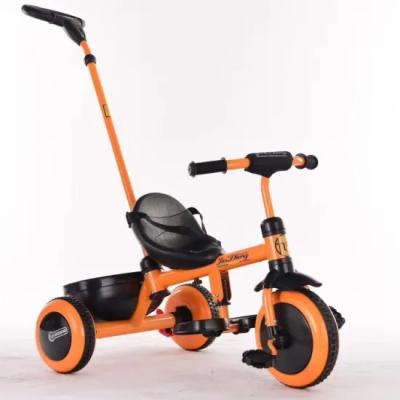 China Ride On Toy New Design Luxury Baby Tricycle/Toddler Push Along Tricycle/Kids Bikes With Parent Handle for sale