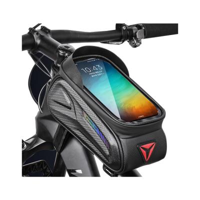 China Manufacturer Supply Bicycle Waterproof Mount Screen Mount Unisex Bike Phone Front Frame Bag for sale