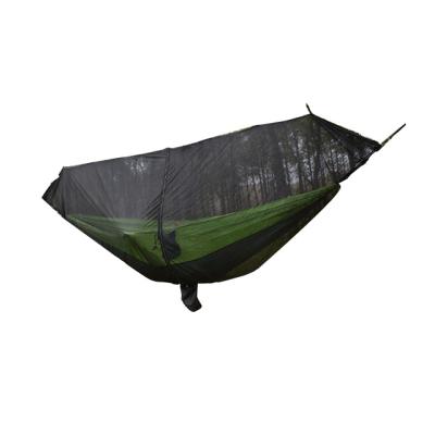 China Good quality solid color leisure travel camping adult portable ultralight hammock for sale