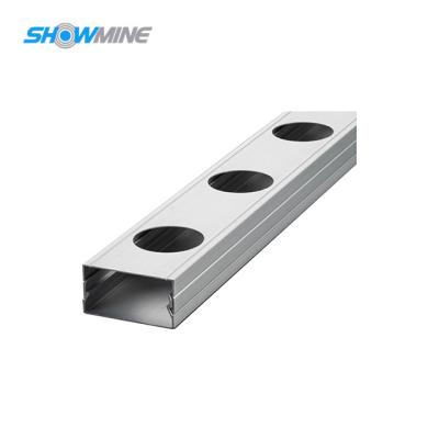 China Decorations #20 5532 aluminum channel for pixel dot lamps for 40mm round or square lamps pixel original aluminum color coutout for sale