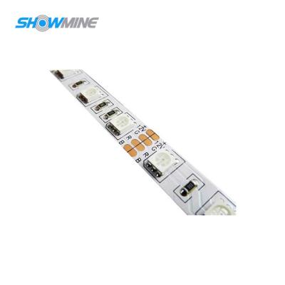 China DC12V SMD5050 60led/m White PCB Non-waterproof 2oz Copper Coating RGB Led Strips Flexible Strips for sale