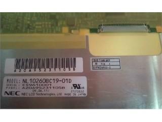 China 8,9 Zoll TFT-Anzeige NL10260BC19-01D LVDS (1 ch, 6/8-bit) ohne Fingerspitzentablett zu verkaufen