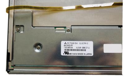 China Temp Speicher ² Zoll AA104SL02 Mitsubishi 10,4 800 (RGB) ×600 700 cd/m.: -30 | 80 °C INDUSTRIELLE LCD-ANZEIGE zu verkaufen