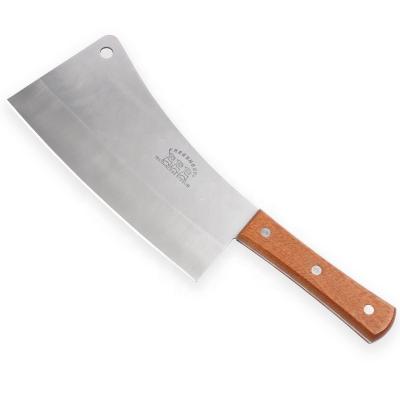 China F03 3CR13 Inch Heavy Duty Wooden Handle Stainless Steel 10 Slaughter Knife Stocked Durable Butcher Knife for sale