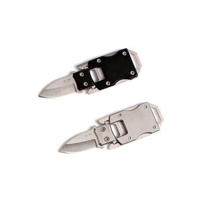 China New Design 3cr13 OEM Portable Separable Stainless Steel Mini Camping Survival Stocked Tactical Folding Pocket Knife for sale