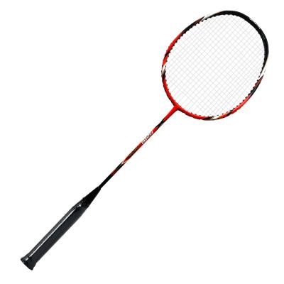 China Eastic & Durable PUFF hot sale ferroalloy badminton racket iron alloy badminton racket set for sale