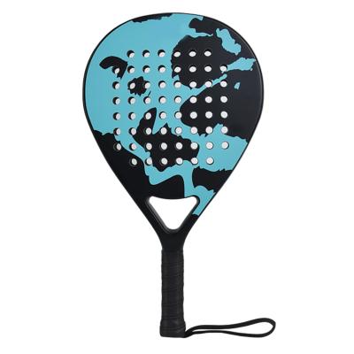 China High Quality Carbon Fiber+ Fiberglass Factory Diamond Shape Padel Racket Paddle Tennis Racquet Carbon Beach Tennis Racket for sale