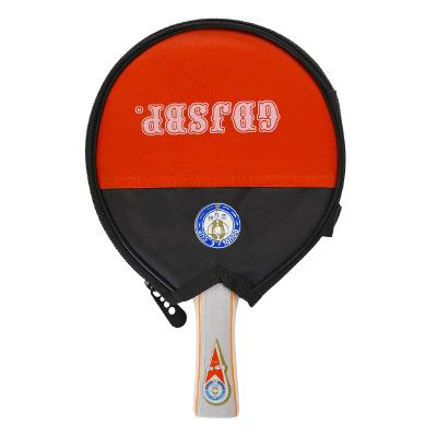 China Small MOQ good price one solid wood+rubber racket and one bag drinkable wood table tennis racket for sale