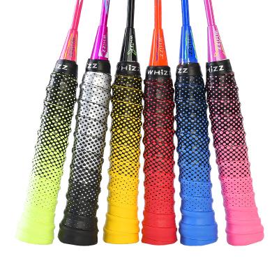 China Ourtdoor Sports Factory Designs The New Silkscreen Dots Tennis Racquet Grip Durable Badminton Overgrip for sale