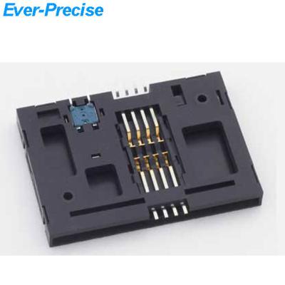 China 8 Pin Industrial Smart Card Connector SMT IC Card Socket for sale