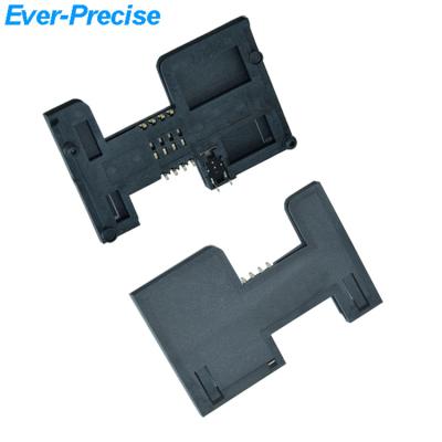 China Water Smart Card Connector 8 Pin 2.54 Pitch Normally Open Smart Card Acceptor for sale