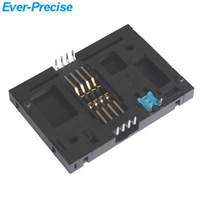 China IC Card Reader Memory Card Connector IC Card Connector Smart Card Acceptor for sale