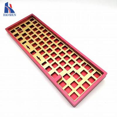 Chine Coutume d'OEM pour la commande numérique par ordinateur traitant la caisse 6061 6063Keyboard en aluminium anodisée par métal mécanique à vendre