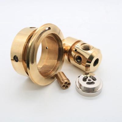 China Custom-Made OEM Mini Turning Milling Machining Prototyping Component Mechanical Part Products DIY Brass Custom CNC Parts for sale